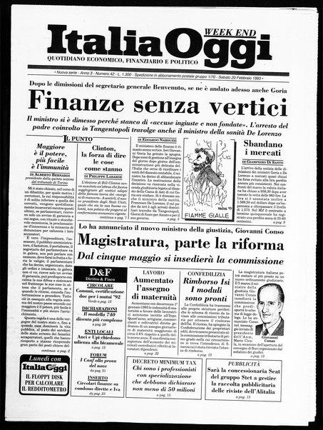 Italia oggi : quotidiano di economia finanza e politica